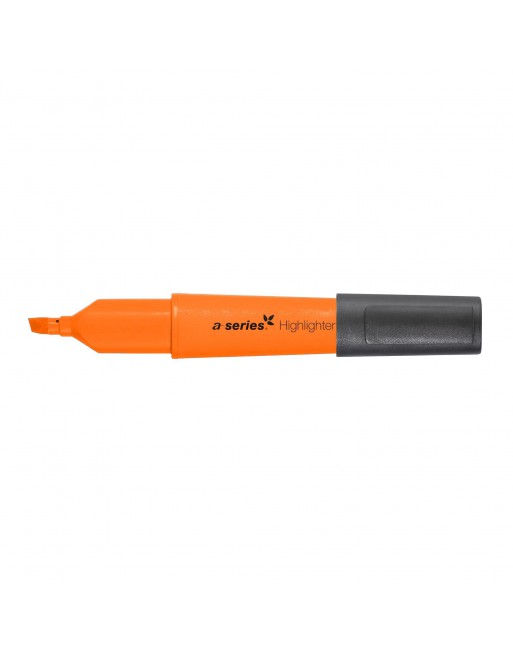 A-SERIES MARCADOR FLUORESCENTE ALTA LUMINOSIDAD ECOLOGICO NARANJA AS1609