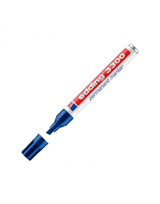 EDDING MARCADOR PERMANENTE 3300 1-5MM AZUL - 3300-03