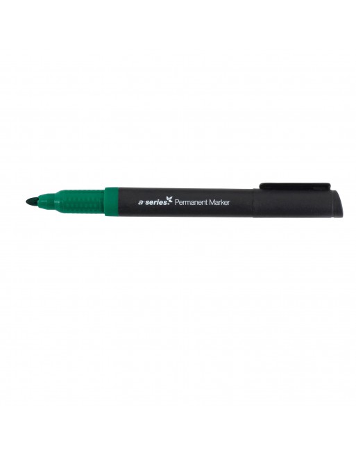 A-SERIES ROTULADOR PERMANENTE ECOLOGICO 2MM VERDE AS1616