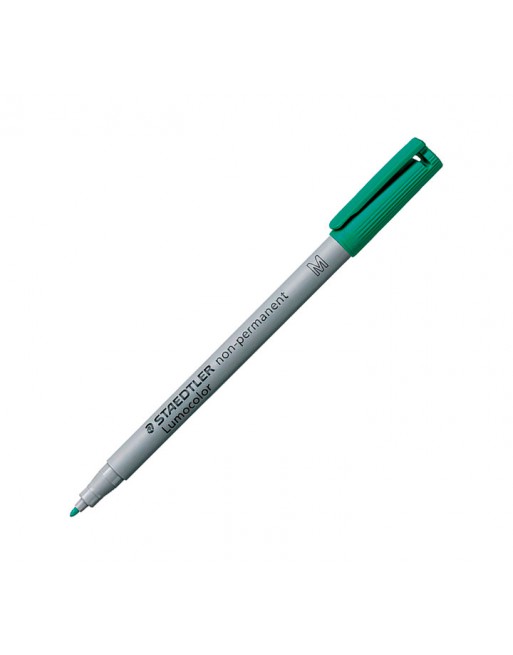 STAEDTLER SURTIDO ROTULADOR RETROPROYECCIÓN NO PERMANENTE PUNTA MEDIA VERDE - 315-5