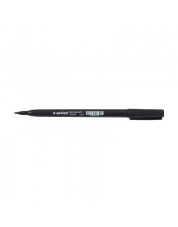 BLUERING ROTULADOR PERMANENTE FINELINER 1MM NEGRO BR200285
