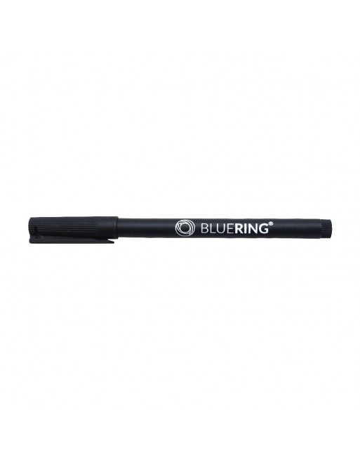 BLUERING ROTULADOR PERMANENTE FINELINER 1MM NEGRO BR200285