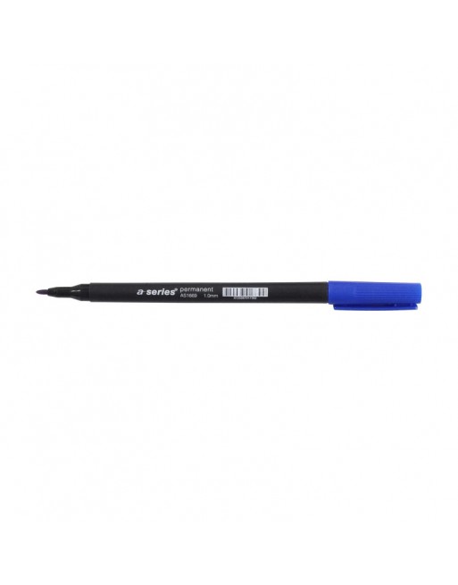 A-SERIES ROTULADOR PERMANENTES FINELINER 1MM AZUL BR200292