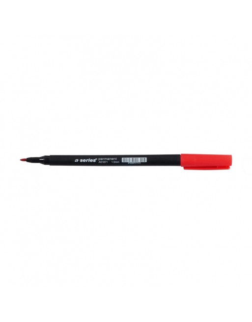 A-SERIES ROTULADOR PERMANENTES FINELINER 1MM ROJO BR200308