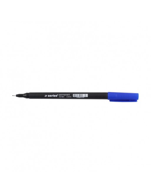 A-SERIES ROTULADOR PERMANENTES FINELINER 0.4MM AZUL BR895394
