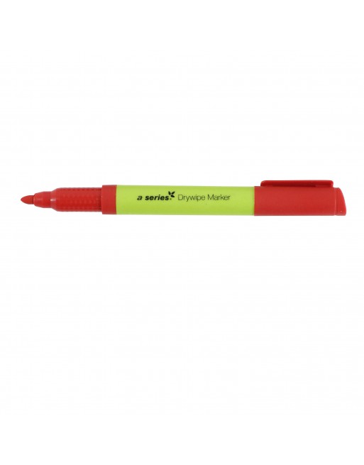 A-SERIES ROTULADOR PIZARRA BLANCA ECOLOGICO PUNTA CONICA 2 MM ROJO AS1619