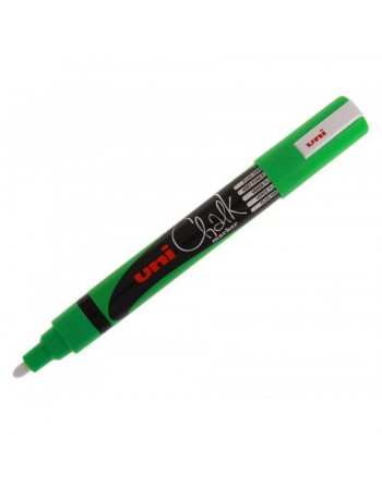 UNIBALL MARCADOR DE TIZA LÍQUIDA CHALK FLOUR PWE-5M VERDE FLUOR - 264648000