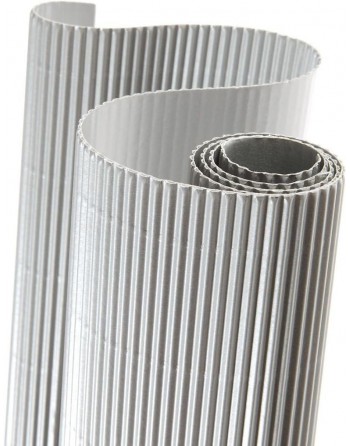 CANSON ROLLO CARTON ONDULADO 0.5X0.7 PLATA C200992653