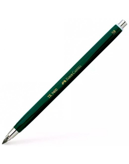 FABER CASTELL PORTAMINAS TK9400 3,15MM MINA 6B VERDE 139406