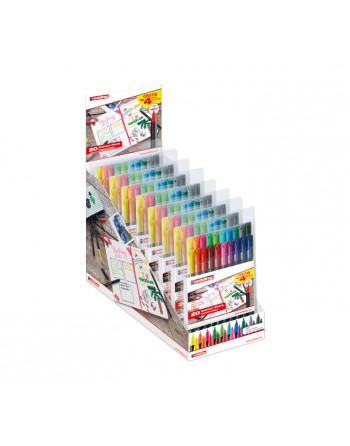 EDDING EXPOSITOR 8U ESTUCHE 16+4 1200 SURTIDO - E-1200 16+4