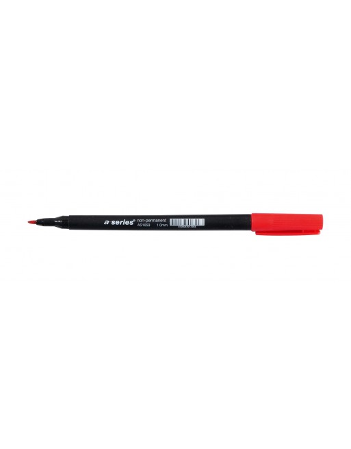 A-SERIES ROTULADOR NON-PERMANENT OHP 1MM ROJO AS1659