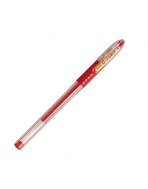 PILOT ROLLER GEL G-1 GRIP ROJO - BLGP-G1-7-R