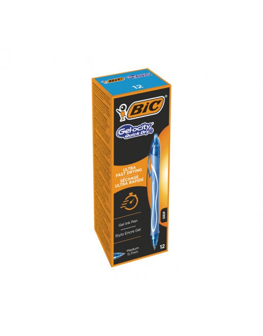 BIC ROLLER GELOCITY GEL 0.7MM RETRACTIL. TURQUESA - 964776