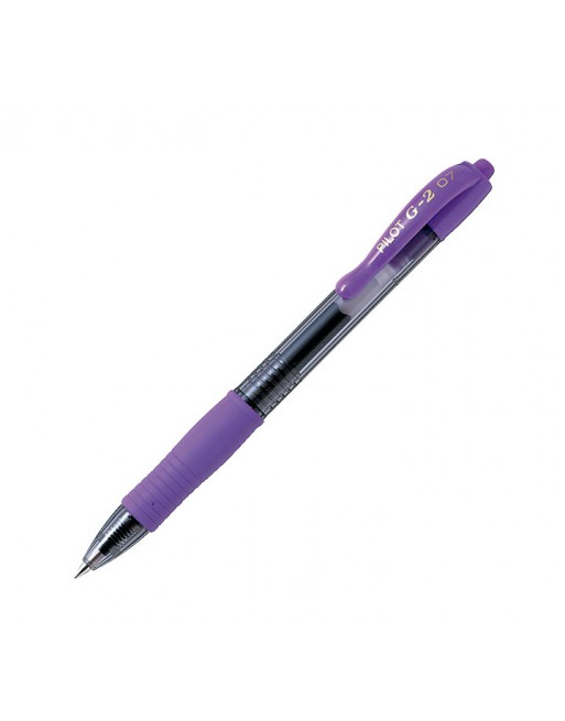 PILOT ROLLER GEL RETRACTIL G-2 VIOLETA - BL-G2-7-V