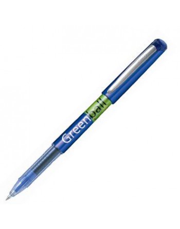 PILOT ROLLER GREENBALL 0,7 BEGREEN TINTA LÍQUIDA AZUL MATERIAL RECICLADOBL-GRB7-L-BG