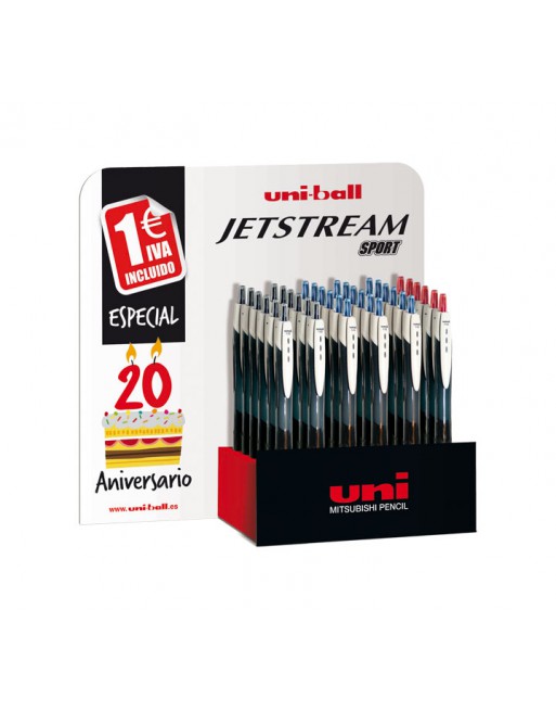 UNI-BALL EXPO. 36U BOLIGRAFO JETSTREAM SPORT - SXN-150/3D