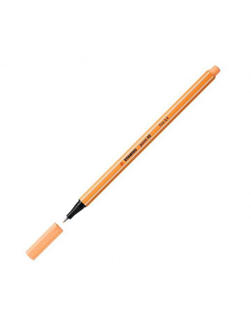 STABILO ROTULADOR POINT 88 0.4MM NARANJA CLARO - 88/25