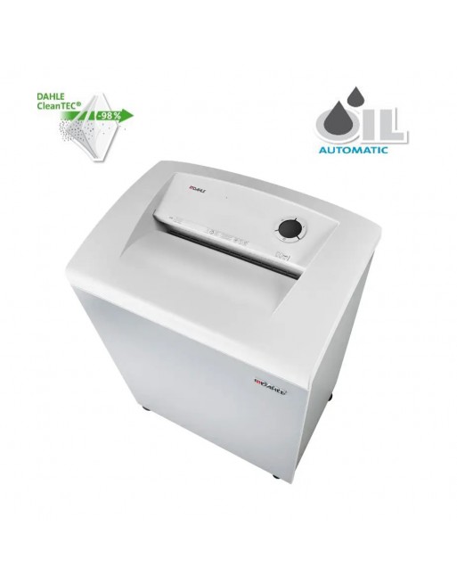 DAHLE DESTRUCTORA DEPARTAMENTAL 610 AIR CLEANTEC - 6 HOJAS - ALTA SEGURIDAD 0,8 X 12 MM P6 - ANCHO BOCA 260 MM - 100 LITROS  - L