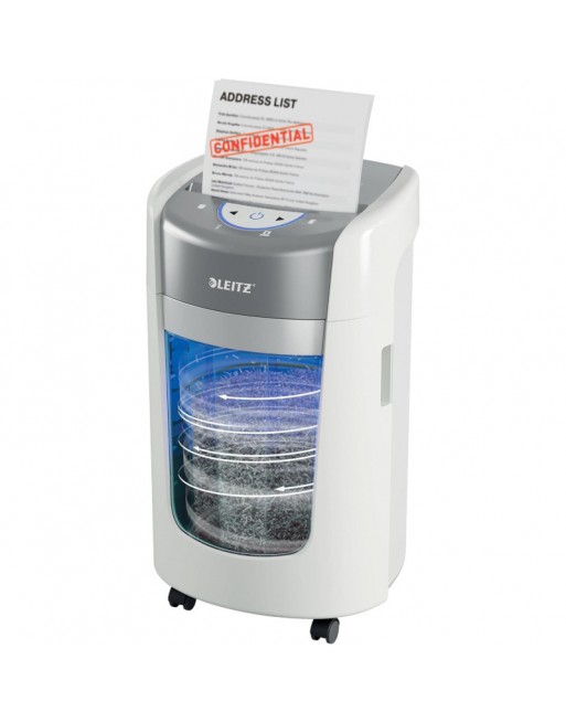 LEITZ DESTRUCTORA IQ OPTIMAX 225 - 6 HOJAS - MICROCORTE P-5 - 15 LITROS - 83580000