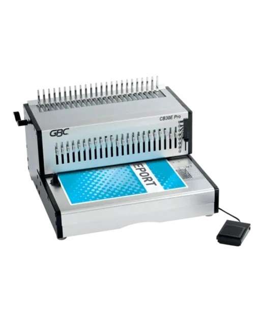 GBC ENCUADERNADORA COMBIND CB30 E PRO PARA CANUTILLO DE PLASTICO HASTA 500 HOJAS ELECTRICA - 4410045