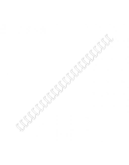 FELLOWES PACK 100 WIRES METALICO 10MM BLANCO - 53262