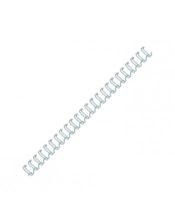 FELLOWES PACK 100 WIRES METALICO 10MM PLATA - 5327901
