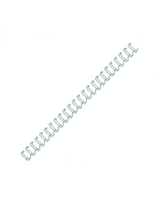 FELLOWES PACK 100 WIRES METALICO 10MM PLATA - 5327901