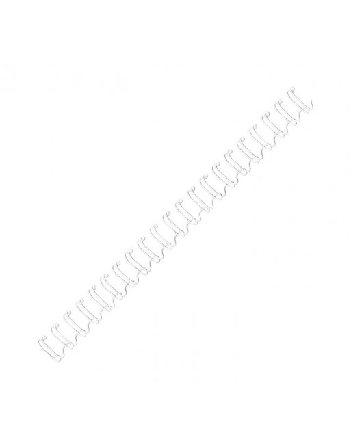 FELLOWES PACK 100 WIRES METALICO 12MM BLANCO - 53270
