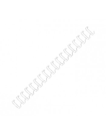 FELLOWES PACK 100 WIRES METALICO 14MM BLANCO - 53274