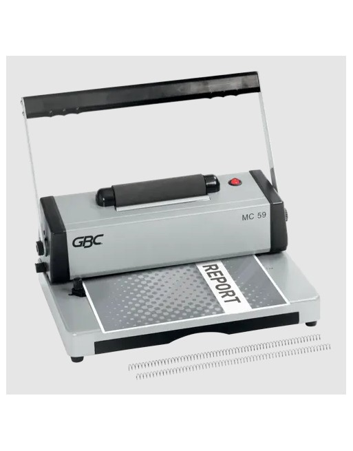GBC ENCUADERNADORA DE ESPIRAL METALICA MC59 - 4410057