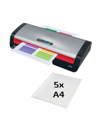 GBC PLASTIFICADORA 250 A4 FUNDAS DE HASTA 125 MICRAS USO MODERADO - 4410070EU