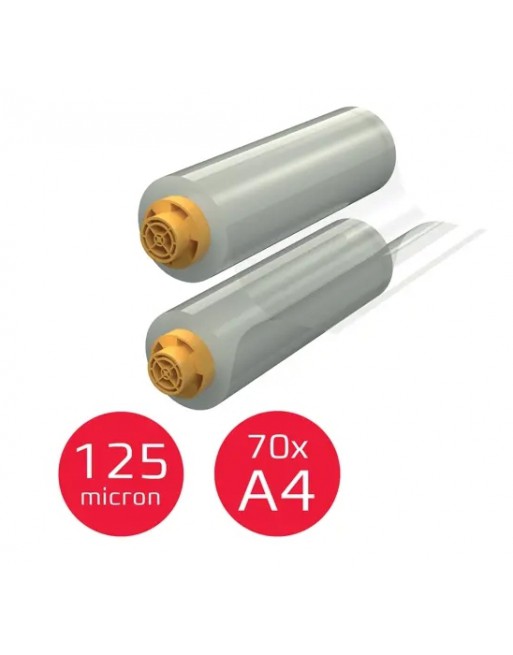 GBC CARTUCHO PLASTIFICADORA VELOCITY FILM 125 MICRAS BRILLANTE PARA 70 HOJAS - 4410079