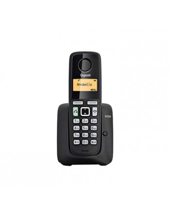 GIGASET TELEFONO INALAMBRICO A170 TRIO NEGRO DECT DIGITAL  ID-L36852-H2802-D201