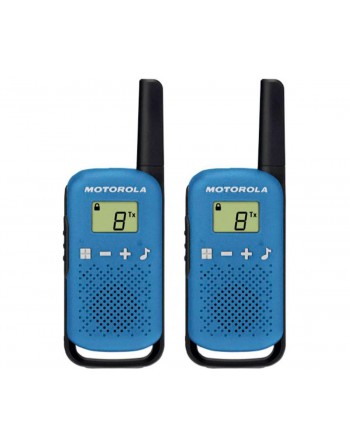 MOTOROLA WALKIE TALKIE T42 AZUL 16 CANALES 4 KM B4P00811LDKMAW