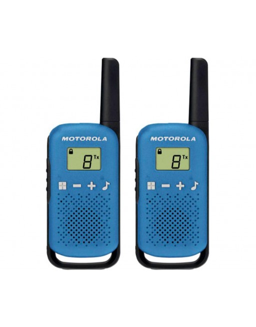 MOTOROLA WALKIE TALKIE T42 AZUL 16 CANALES 4 KM B4P00811LDKMAW