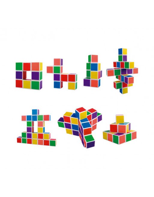 AMAYA SET 64 PIEZAS CONSTRUCCION MAGNEXICA CUBES - 41126999