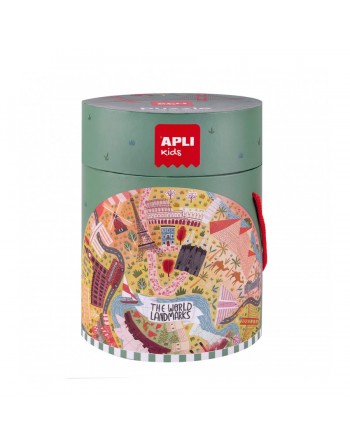 APLI PUZLE CIRCULAR MONUMENTOS DE 48 PIEZAS 18201