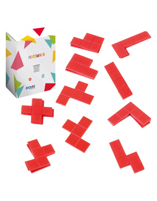 DOHE PENTOMINOS 5 COLECCIONES DE 12 PIEZAS - ID 01017