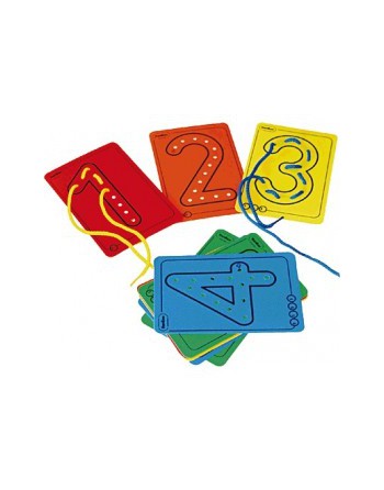 HENBEA HILAR NUMEROS 10 TARJETAS PLAS+CORDONES - 723