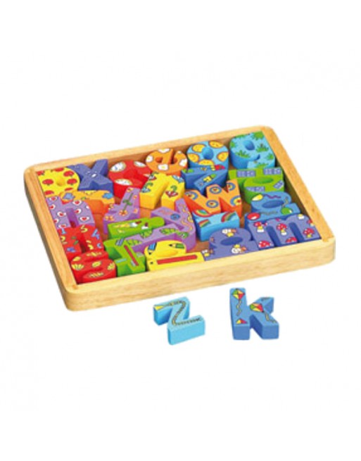 SMART JUEGO DE LETRAS DE MADERA DECORADAS 68031000