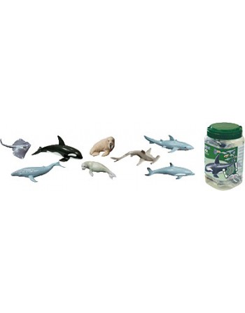 MINILAND BOLSA 8 FIGURAS ANIMALES MARINOS - 27460