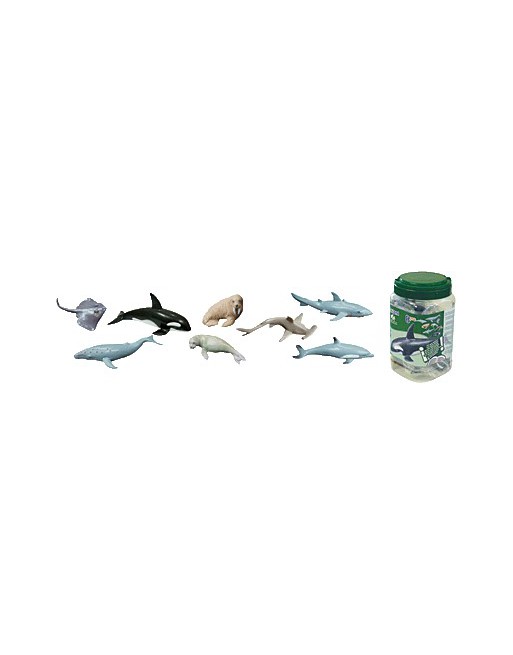 MINILAND BOLSA 8 FIGURAS ANIMALES MARINOS - 27460