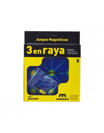 FOURNIER JUEGOS MAGNÉTICO TRES EN RAYA - F32843