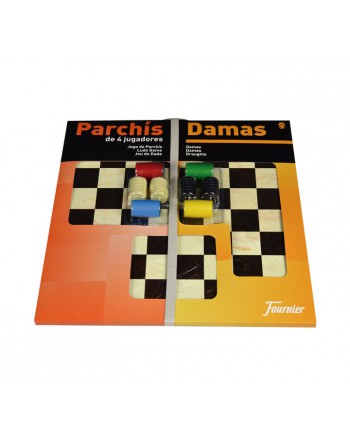 FOURNIER TABLERO GRAN PARCH 4/DAMA + ACCESORIOS - F28981