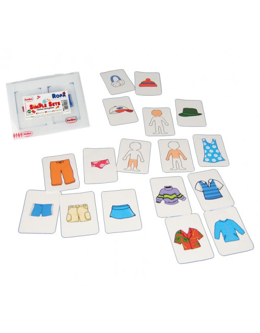 HENBEA SET 24 TARJ. FAMILIA+ROPA+CUERPO - 928