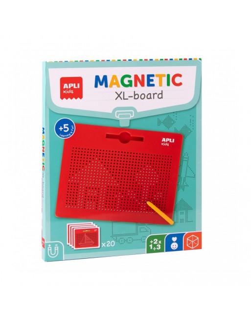 APLI KIDS PIZARRA MAGNETICA KIDS+FICHAS TAMAÑO XL - ID 18792