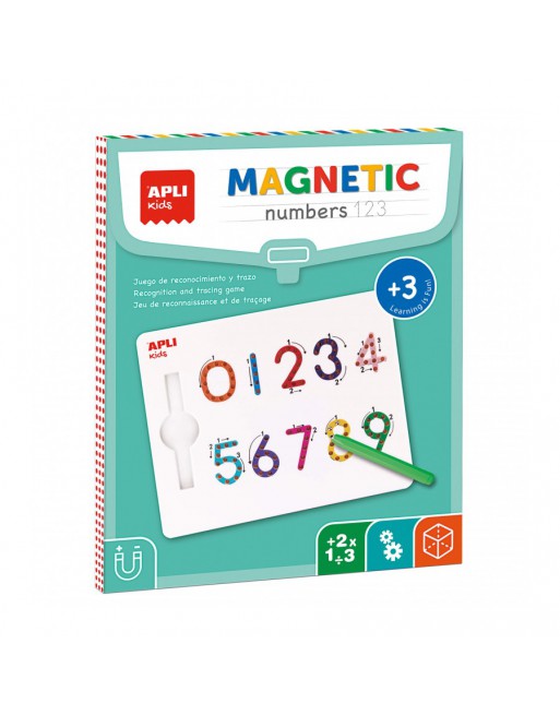 APLI KIDS PIZARRA MAGNEXICA 123 NUMEROS TRAZO DE ESCRITURA- ID 19264