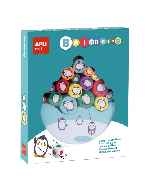 APLI JUEGO DE EQUILIBRIO PINGUINOS - 17203