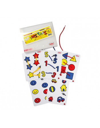 HENBEA TRIS TRAS JUEGO HILADO 5 TARJETAS+5 CO. - 814