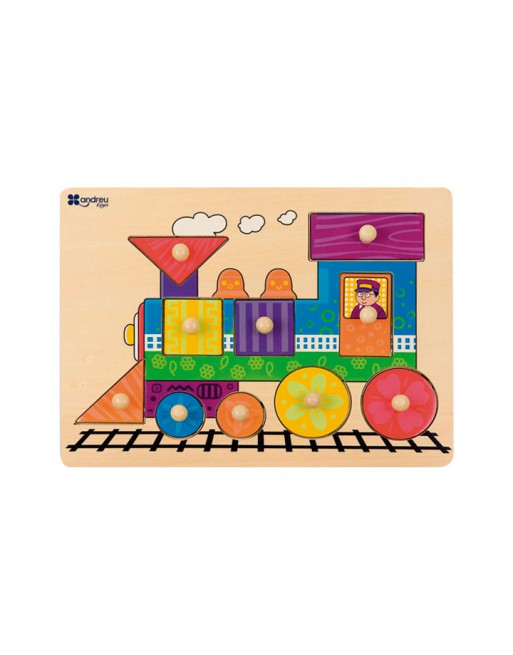 ANDREU PUZZLE 10 PIEZAS TREN - 16451